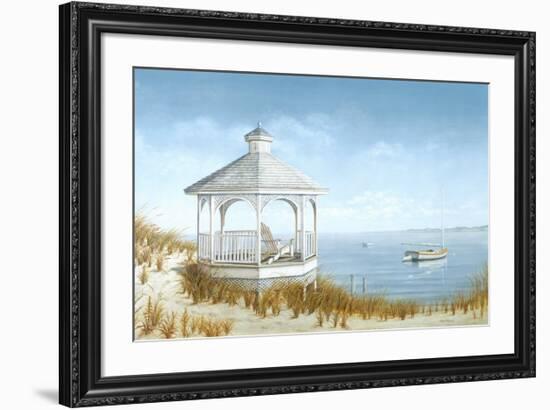 White Goose Cove-Daniel Pollera-Framed Art Print