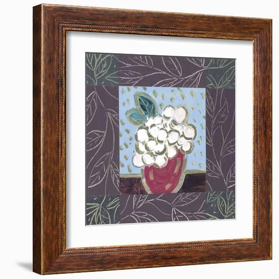 White Grapes-Hussey-Framed Giclee Print