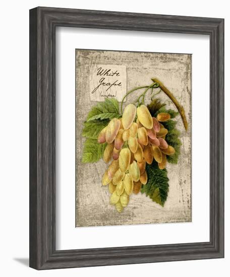 White Grapes-Kate Ward Thacker-Framed Giclee Print