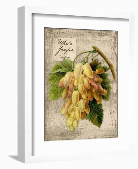 White Grapes-Kate Ward Thacker-Framed Giclee Print