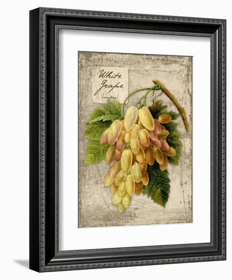 White Grapes-Kate Ward Thacker-Framed Giclee Print