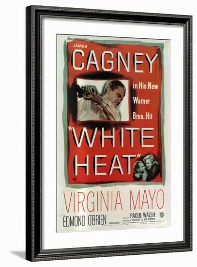 White Heat, 1949, Directed by Raoul Walsh-null-Framed Photo