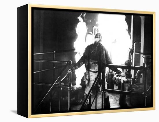 White Heat, James Cagney, 1949-null-Framed Stretched Canvas