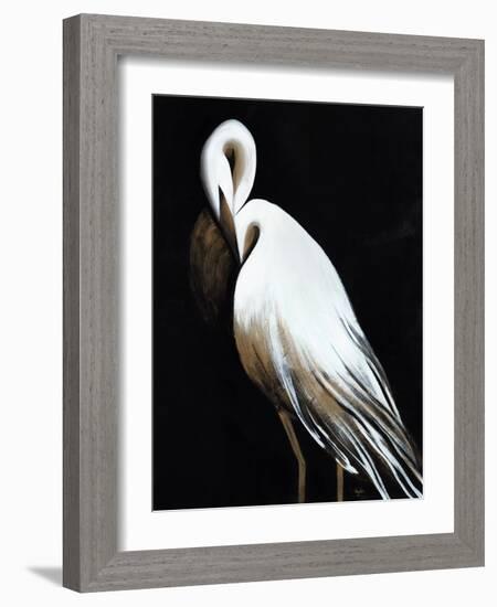 White Heron III-Kari Taylor-Framed Giclee Print