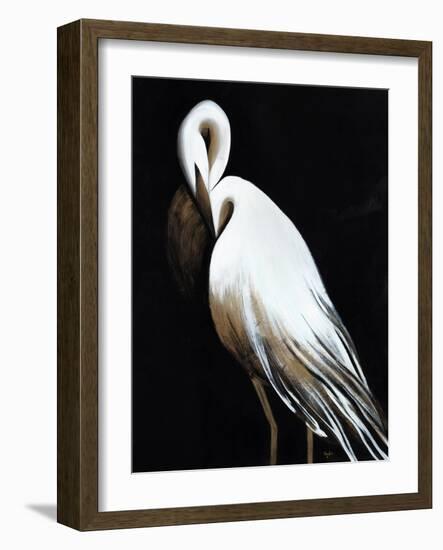 White Heron III-Kari Taylor-Framed Giclee Print