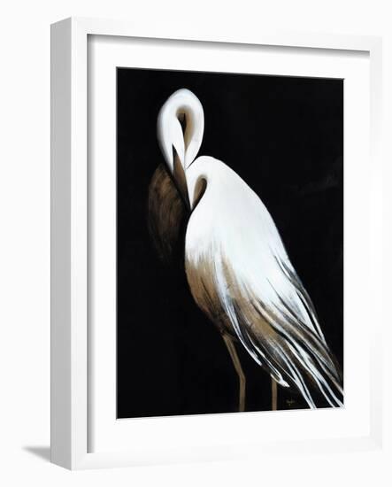 White Heron III-Kari Taylor-Framed Giclee Print