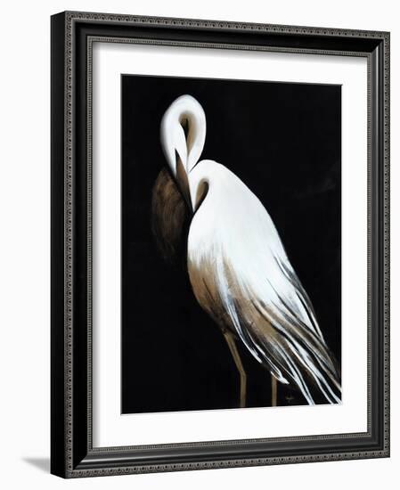 White Heron III-Kari Taylor-Framed Giclee Print