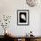 White Heron Standing in the Rain-Koson Ohara-Framed Giclee Print displayed on a wall