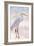 White Heron-Kimberly Allen-Framed Art Print