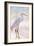 White Heron-Kimberly Allen-Framed Art Print