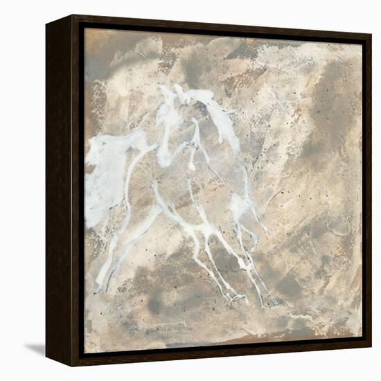 White Horse I-Chris Paschke-Framed Stretched Canvas