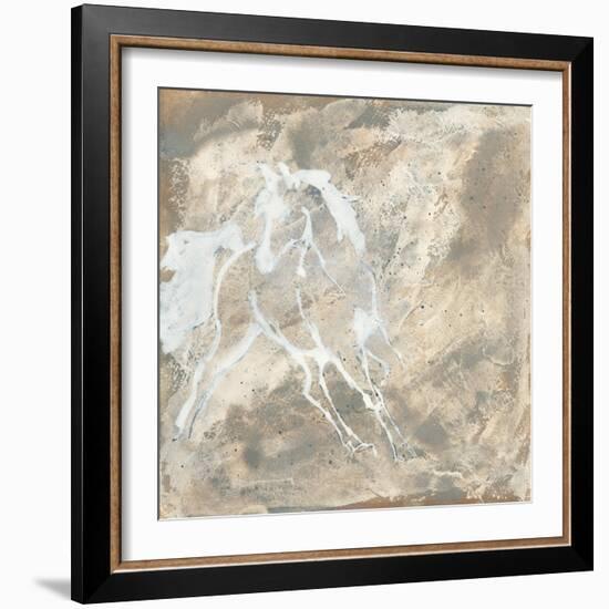 White Horse I-Chris Paschke-Framed Art Print