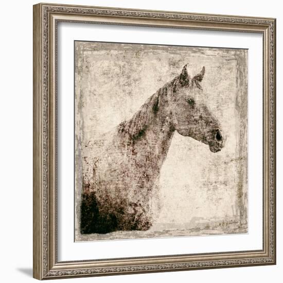 White Horse I-Irena Orlov-Framed Art Print