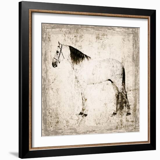 White Horse II-Irena Orlov-Framed Art Print