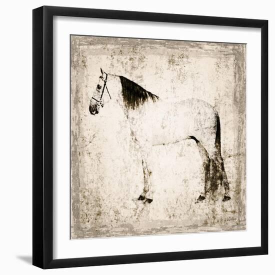 White Horse II-Irena Orlov-Framed Art Print