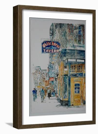 White Horse Tavern, West Village,1996-Anthony Butera-Framed Giclee Print