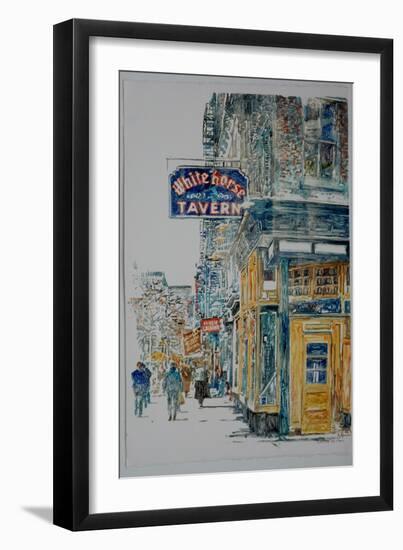 White Horse Tavern, West Village,1996-Anthony Butera-Framed Giclee Print