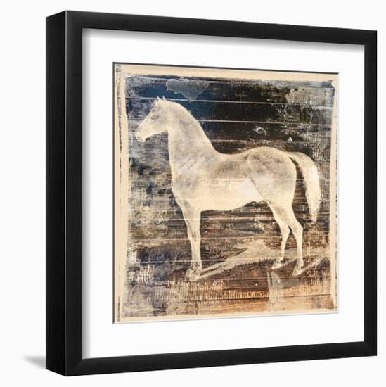 White Horse-Irena Orlov-Framed Art Print