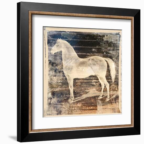 White Horse-Irena Orlov-Framed Art Print