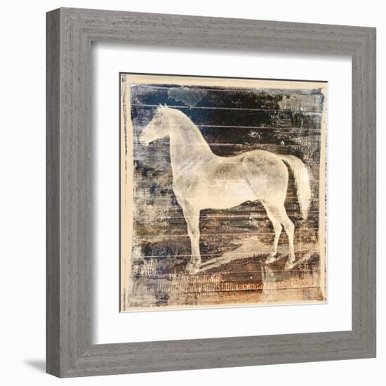 White Horse-Irena Orlov-Framed Art Print