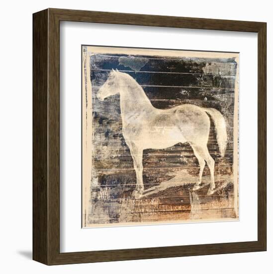 White Horse-Irena Orlov-Framed Art Print