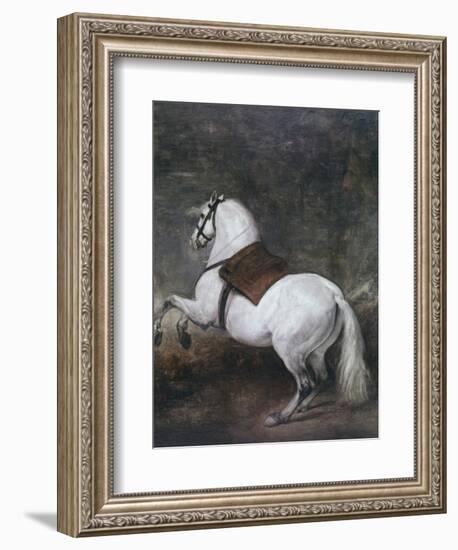 White Horse-Diego Velazquez-Framed Giclee Print