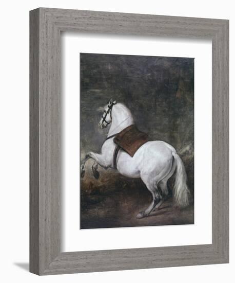 White Horse-Diego Velazquez-Framed Giclee Print