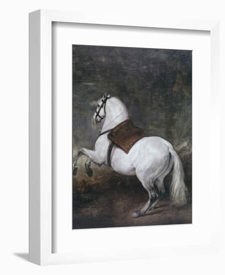 White Horse-Diego Velazquez-Framed Giclee Print