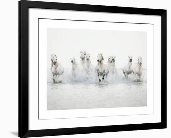 White Horses I-Irene Suchocki-Framed Art Print