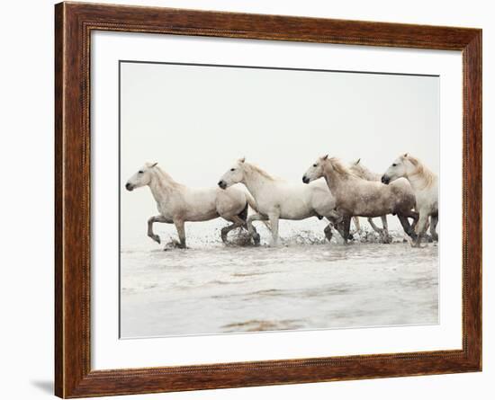 White Horses II-Irene Suchocki-Framed Giclee Print