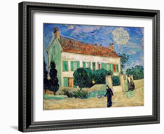 White House at Night, 1890-Vincent van Gogh-Framed Giclee Print