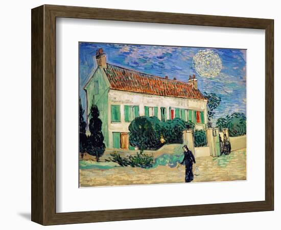 White House at Night, 1890-Vincent van Gogh-Framed Giclee Print