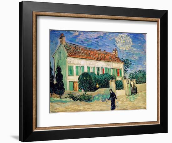 White House at Night, 1890-Vincent van Gogh-Framed Giclee Print