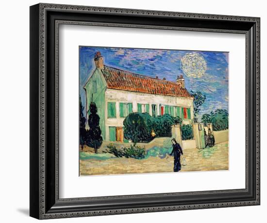 White House at Night, 1890-Vincent van Gogh-Framed Giclee Print