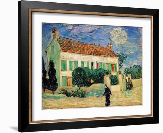 White House at Night, 1890-Vincent van Gogh-Framed Giclee Print