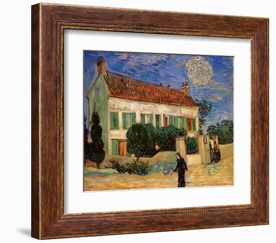 White House at Night-Vincent van Gogh-Framed Giclee Print