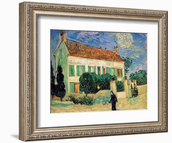 White House at Night-Vincent van Gogh-Framed Giclee Print