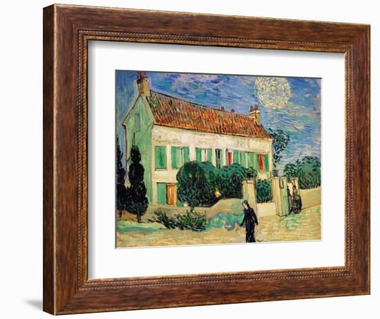 White House at Night-Vincent van Gogh-Framed Giclee Print