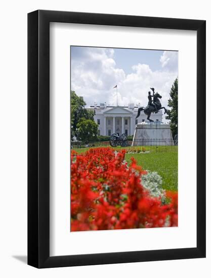 White House from Lafayette Park-Gary Blakeley-Framed Photographic Print