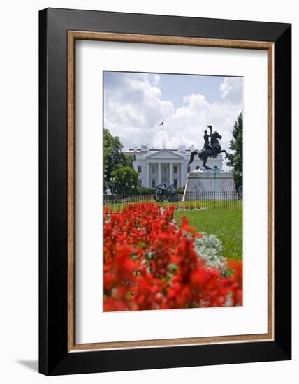 White House from Lafayette Park-Gary Blakeley-Framed Photographic Print