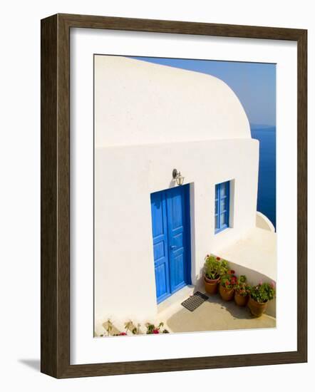 White House, Oia, Santorini, Greece-Bill Bachmann-Framed Photographic Print