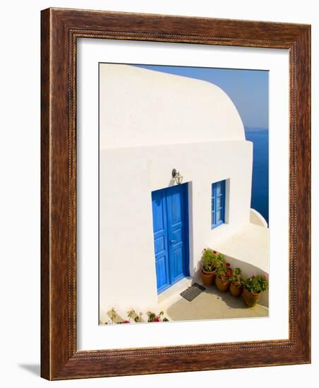 White House, Oia, Santorini, Greece-Bill Bachmann-Framed Photographic Print