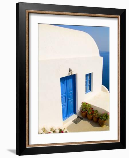 White House, Oia, Santorini, Greece-Bill Bachmann-Framed Photographic Print