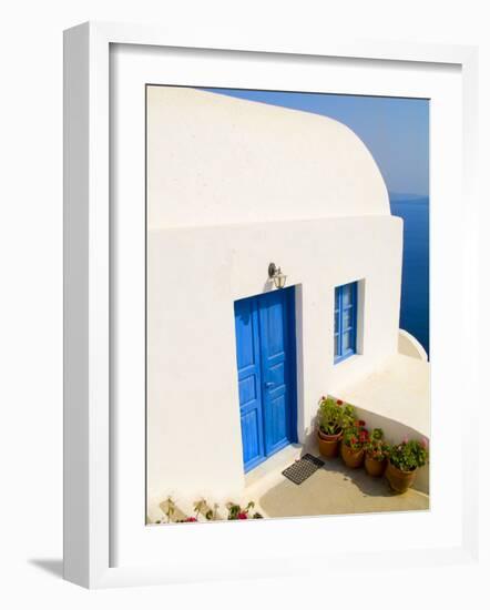 White House, Oia, Santorini, Greece-Bill Bachmann-Framed Photographic Print