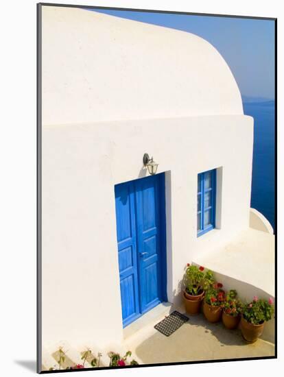 White House, Oia, Santorini, Greece-Bill Bachmann-Mounted Photographic Print