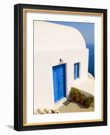 White House, Oia, Santorini, Greece-Bill Bachmann-Framed Photographic Print