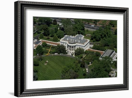 White House Presidential Mansion-Carol Highsmith-Framed Photo