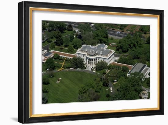 White House Presidential Mansion-Carol Highsmith-Framed Photo