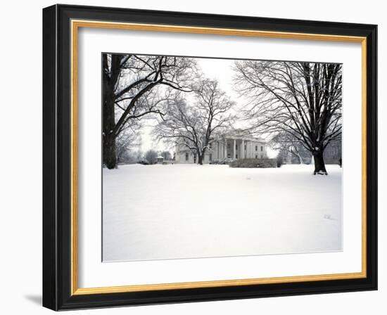 White House Presidential Mansion-Carol Highsmith-Framed Photo