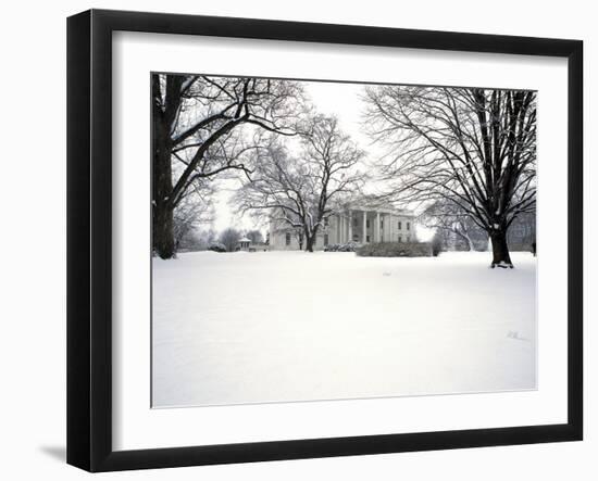 White House Presidential Mansion-Carol Highsmith-Framed Photo